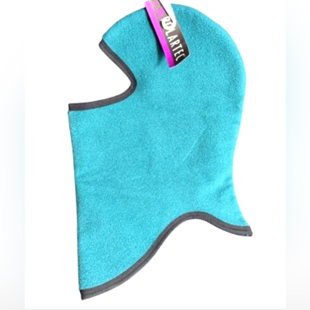 NEW NWT LL L.L Bean Teal Blue Ski Hat Winter Mask Balaclava Polartec Perform HTF